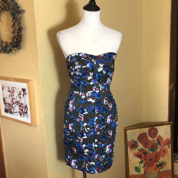 RACHEL ROY 4 Paintsplat Strapless Corset $168 new - Picture 3 of 16